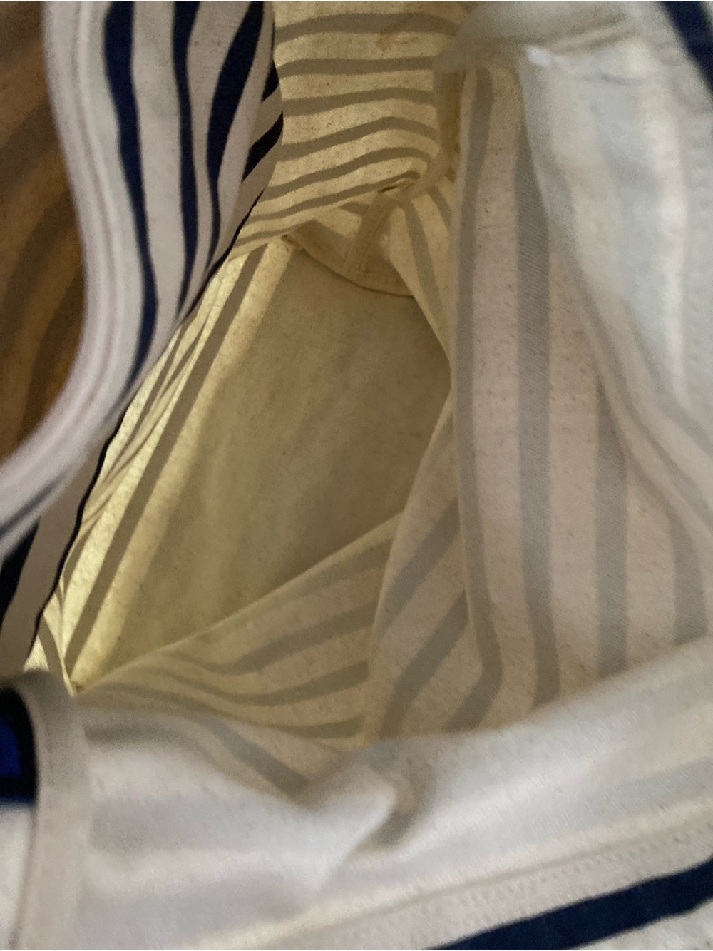 Baggu stripped Duck canvas tote/crossbody bag - Picture 9 of 14